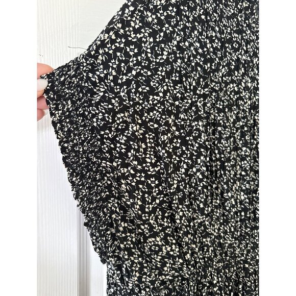 Free People One Fine Day Floral Babydoll Swing Mini Dress Size Medium - Picture 11 of 14